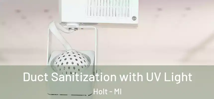 Duct Sanitization with UV Light Holt - MI